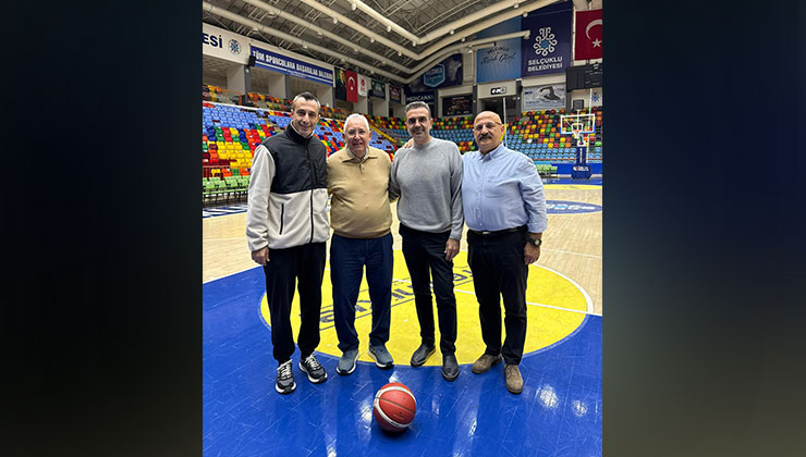 Türk basketbolunun efsane ismi Aydın Örs’ten Konya BŞ.’ye ziyaret