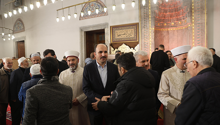 Vali Akın ve Başkan Altay, Regaip Kandili’nde Konyalılarla bir araya geldi