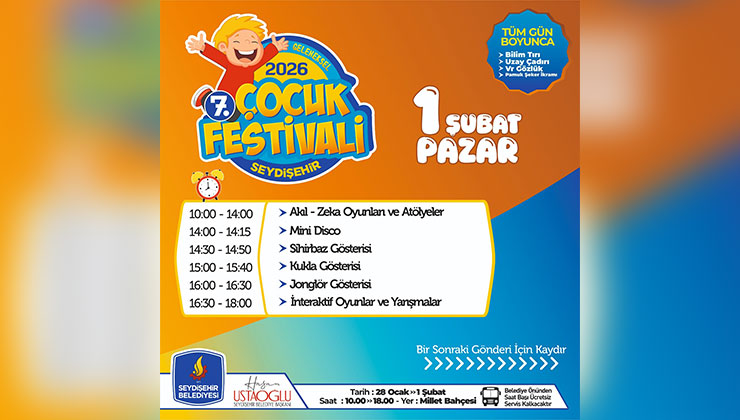 6. Akşehir Üniversiteliler Kış Şenliği büyük bir coşkuyla başladı