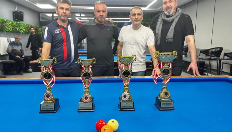 Özel Türkiye Bilardo Şampiyonası Konya’da yapıldı