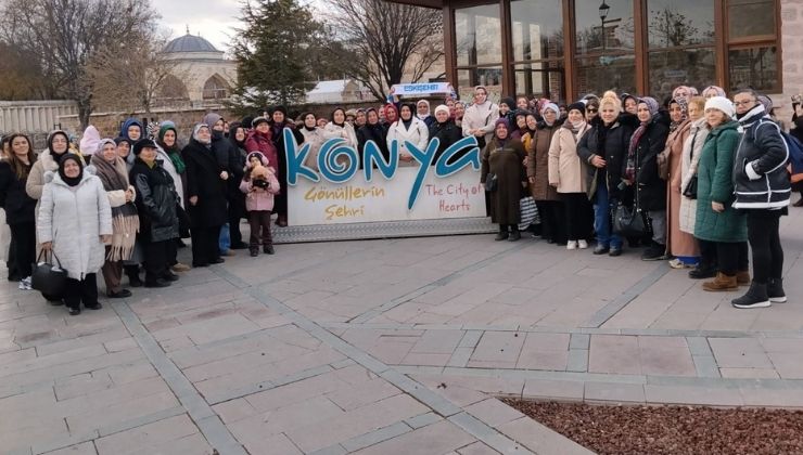 AK Parti Eskişehir İl Kadın Kolları Başkanlığınca Konya’ya kültür gezisi düzenlendi