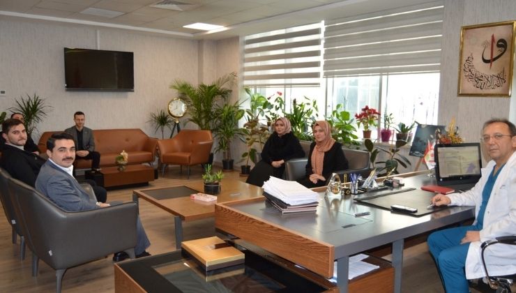 AK Parti Gençlik Kolları’ndan Numune Hastanesine ziyaret