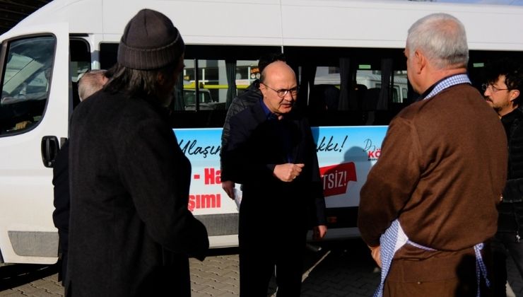 Akşehir Belediyesinden köylere sağlıkta ücretsiz ulaşım hizmeti