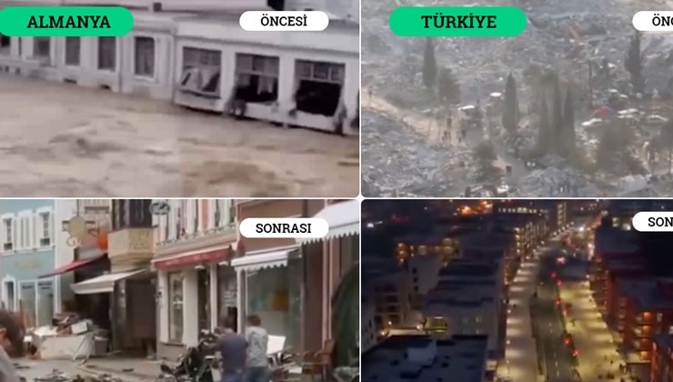 Almanya’da hazırlanan videoda, Almanya ve Türkiye’de afetler sonrası süreçler karşılaştırıldı