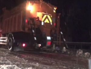 Antalya-Konya karayolunda kar yağışı başladı