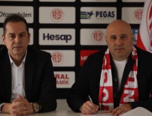 Antalyaspor’da Sami Uğurlu imzayı attı