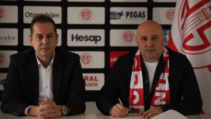 Antalyaspor’da Sami Uğurlu imzayı attı