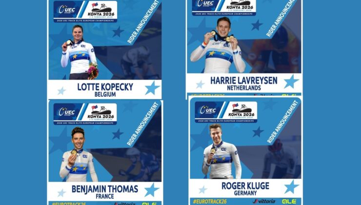 Avrupa pist bisikletinin yıldızları Konya’da buluşuyor