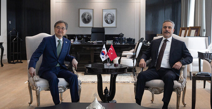 Bakan Fidan, Güney Koreli mevkidaşıyla görüştü