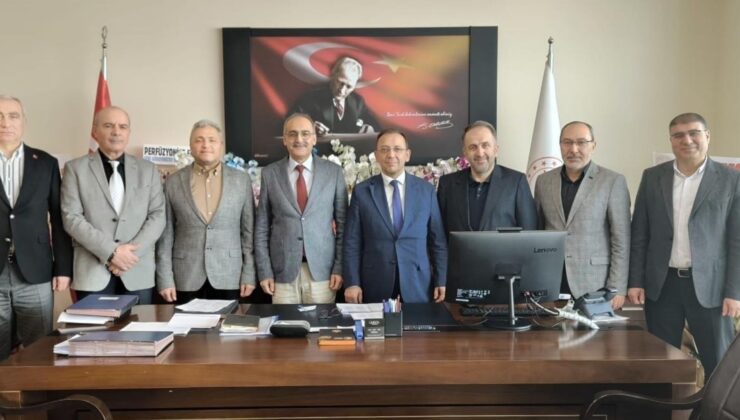 Başhekim Çiçek’e hayırlı olsun ziyareti