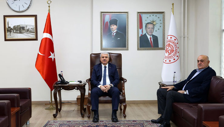 Başkan Erkoyuncu’dan Vali Akın’a ziyaret