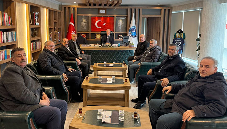 Başkan Sertdemir’e ziyaret