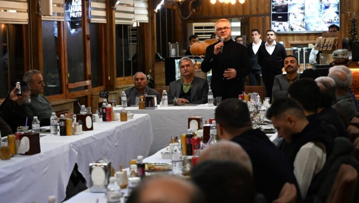 Başkan Ustaoğlu, basın mensuplarını ağırladı