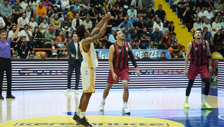 Basketbolda çekişme sürüyor, Konya BŞ. Gaziantep virajında
