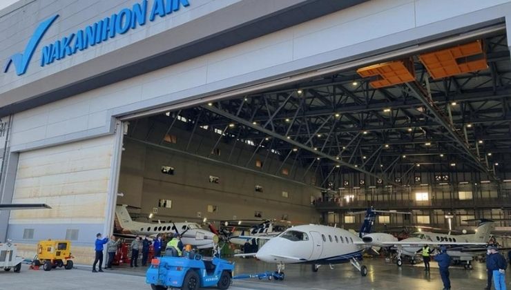 Baykar’ın sahip olduğu Piaggio Aerospace’ten Japonya’ya uçak teslimatı