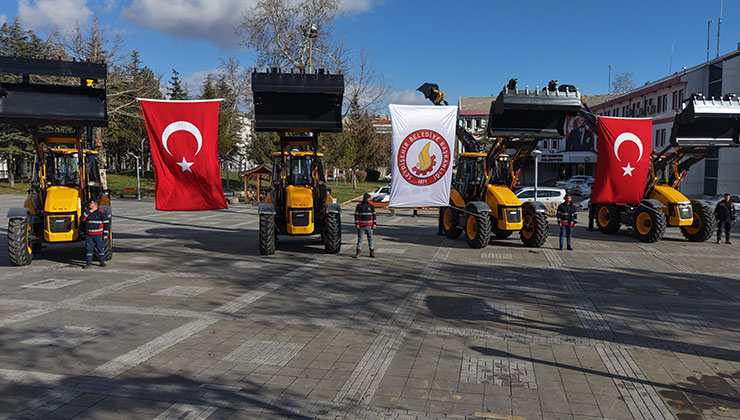 Konya’daki bu belediye araç filosunu güçlendirdi