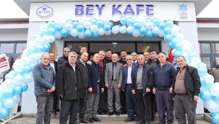 Beyşehir’de Bey Kafe Sosyal Tesisi hizmete açıldı