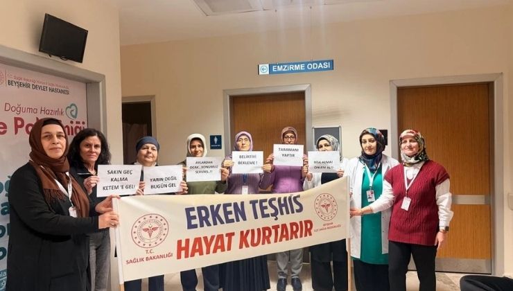 Beyşehir’de Serviks Kanseri farkındalık eğitimi düzenlendi