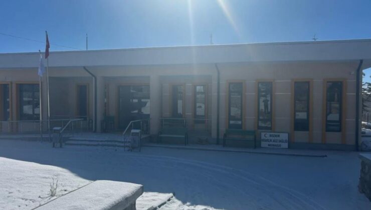 Bozkır’da yenilenen aile sağlığı merkezi hizmette