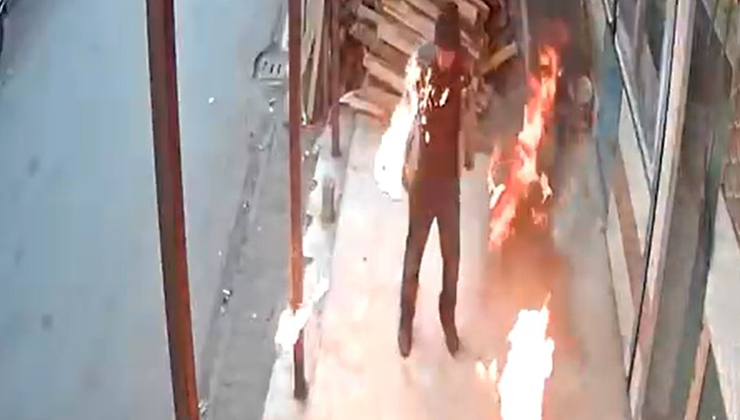 Çay demlemek için ateşe benzin döken fırıncı: Son anda kurtuldum