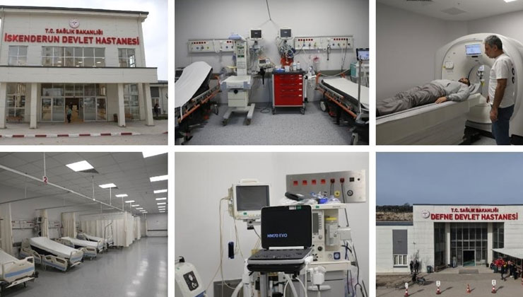 Depremlerde sağlık altyapısı zarar gören Hatay’ın her ilçesine devlet hastanesi kazandırıldı