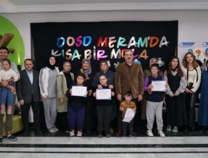 DOSD Meram’da öğrenciler başarı belgelerini aldı