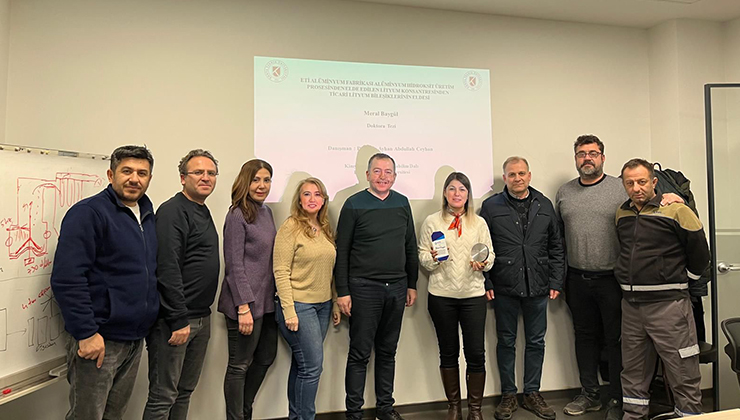 ETİ Alüminyum’da gurur tablosu: Lityum karbonat üretimine patentli başarı