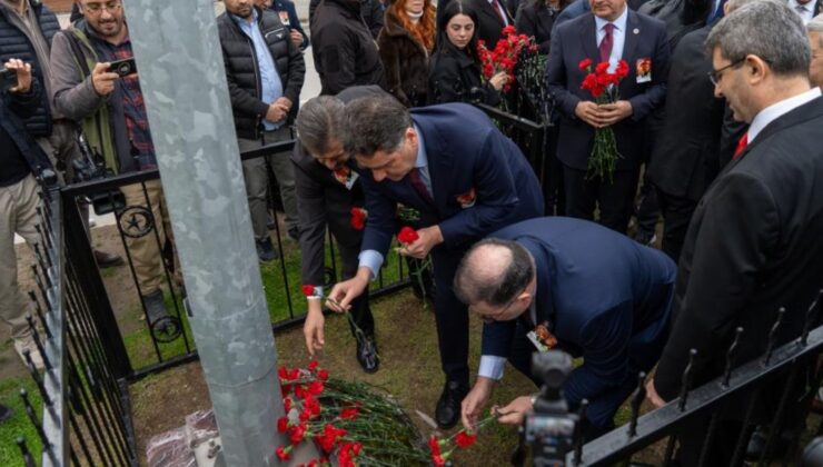 Fethi Sekin şehit düştüğü yerde karanfillerle anıldı