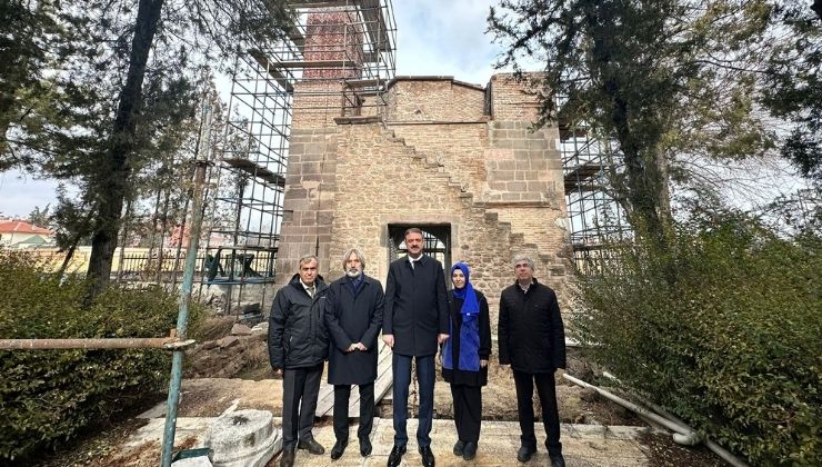Genel Müdür Aksu, Konya’daki restorasyon çalışmalarını inceledi