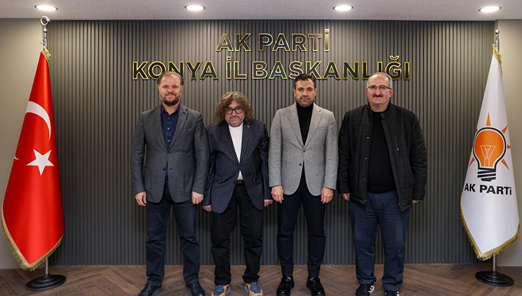 Günay, Başkan Özgökçen’e hatıra parası takdimi