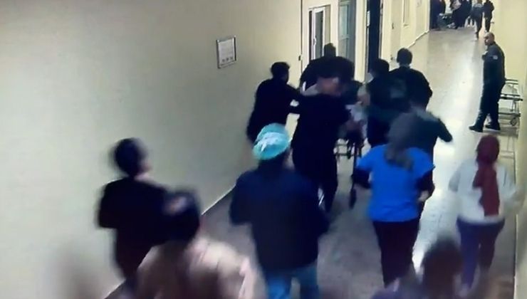 Güngören’de öldürülen Atlas Çağlayan’ın hastaneye getirildiği anların görüntülerine ulaşıldı