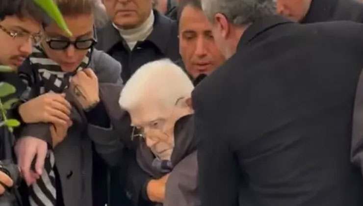 Haldun Dormen’in cenazesinde korkutan anlar! İzzet Günay bayıldı