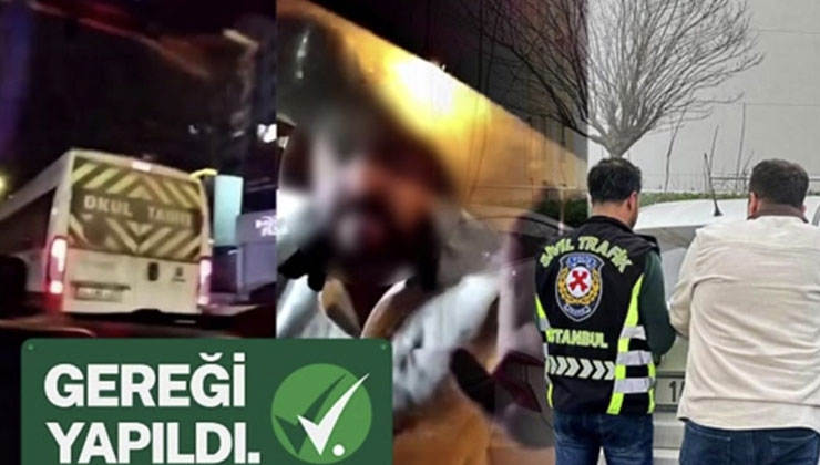 İstanbul’da kafasıyla araç camını kırarak sürücüye saldıran kişi yakalandı
