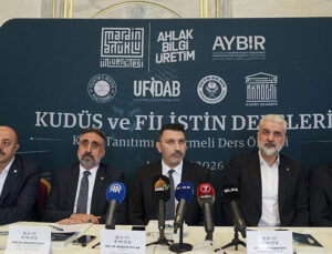 İstanbul’da “Kudüs ve Filistin Dersleri” kitabının tanıtımı yapıldı