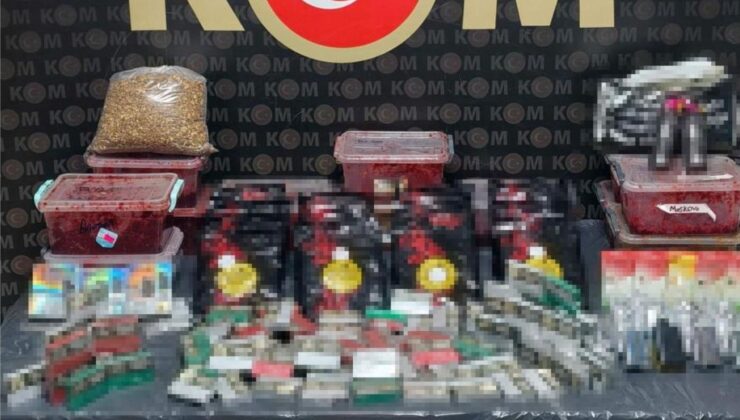 Karaman’da uyuşturucu ve kaçak tütün ele geçirildi: 3 tutuklama