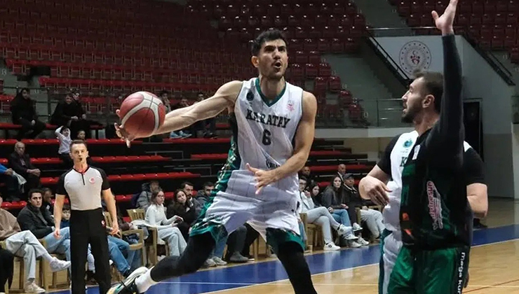 Karatay Belediyespor farklı galip