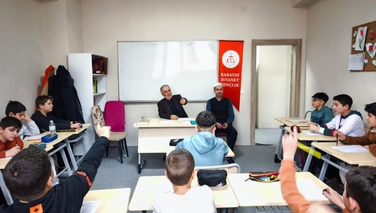 Karatay Müftülüğü “Gençliğe Değer Ara Dönem Kampı” tamamlandı
