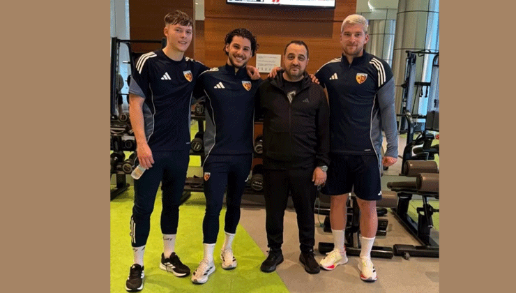 Kayserispor’un yeni transferleri kampa katıldı