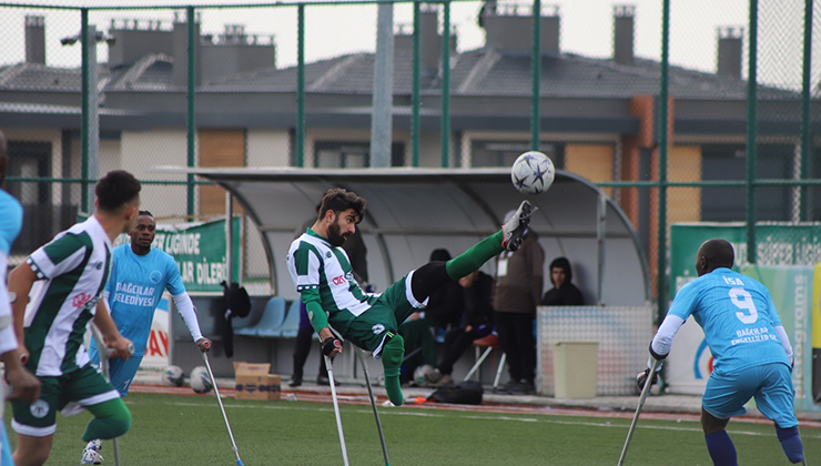 Konya Ampute FK, üçüncü galibiyetine imza attı