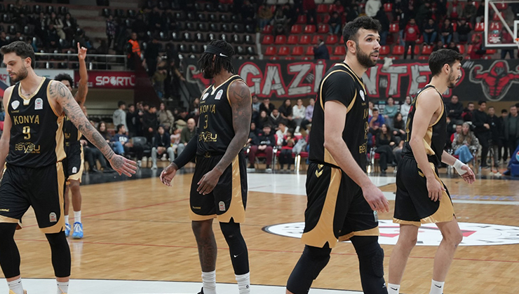 Konya Büyükşehir, Gaziantep’ten mağlup döndü