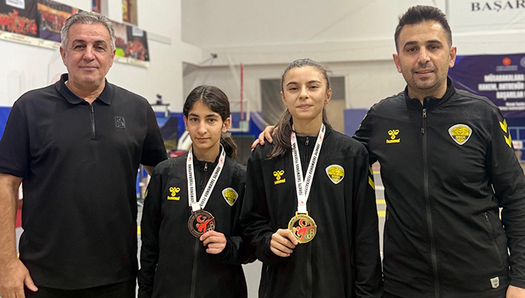 Konya Büyükşehirli sporculardan 1 altın, 1 gümüş