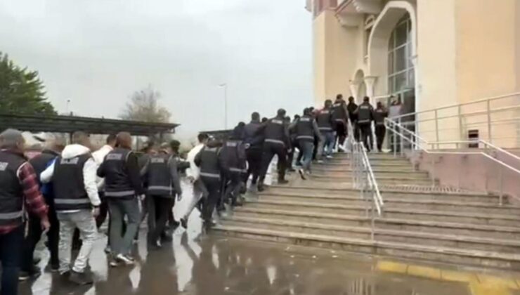 Konya dahil ‘Daltonlar’ ve ‘Casperler’ suç örgütü operasyonunda 8 tutuklama