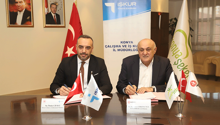 Konya İŞKUR ile Anadolu Birlik Holding’den güç birliği