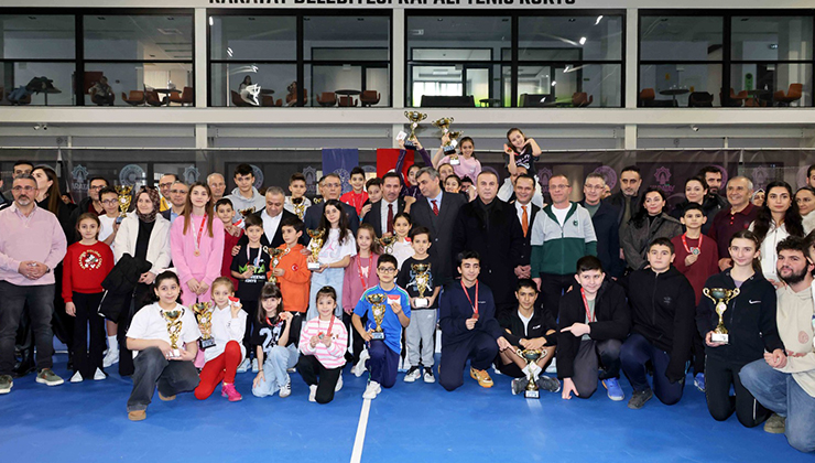 Konya Tenis Turnuvası heyecanı Karatay’da yaşandı