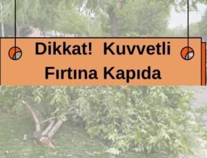 Valilikten uyarı: Konya için fırtına alarmı!