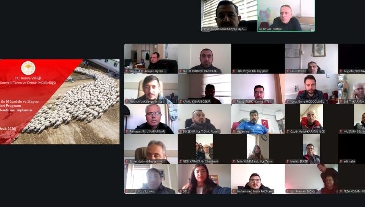 Konya’da hayvan hastalıklarıyla mücadele masaya yatırıldı