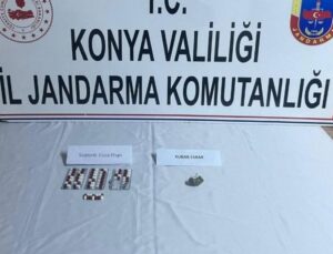 Konya’da jandarmadan uyuşturucu operasyonları: 7 tutuklama