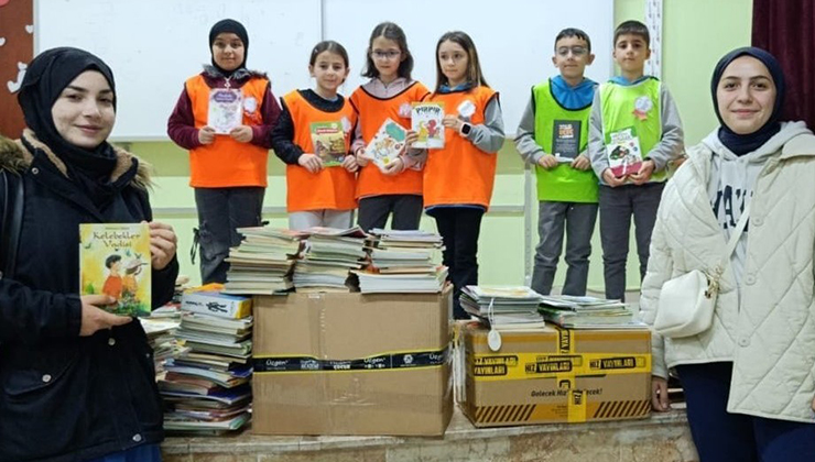 Konya’da miniklerden anlamlı çalışma: Paylaştıkça çoğalan sevgi Mardin’e ulaştı