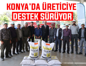 Konya’da tarımsal kalkınma yatırımları 965 milyon lirayı aştı