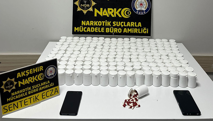 Konya’da uyuşturucuya geçit yok! 2 tutuklama